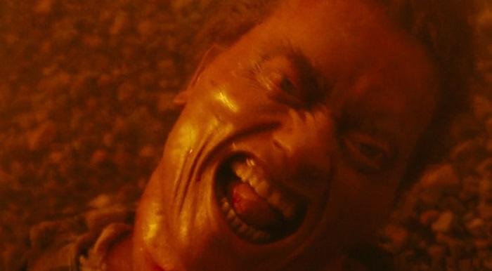 ארנולד שוורצנגר נחנק למוות בסרט "זיכרון גורלי". רצח או תאונה? קרדיט: Carolco Pictures