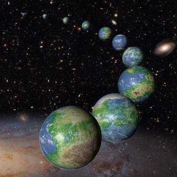 עולמות שיכולים לקיים חיים ביקום – עד כמה הם סבירים? קרדיט: NASA, ESA, and G. Bacon (STScI)